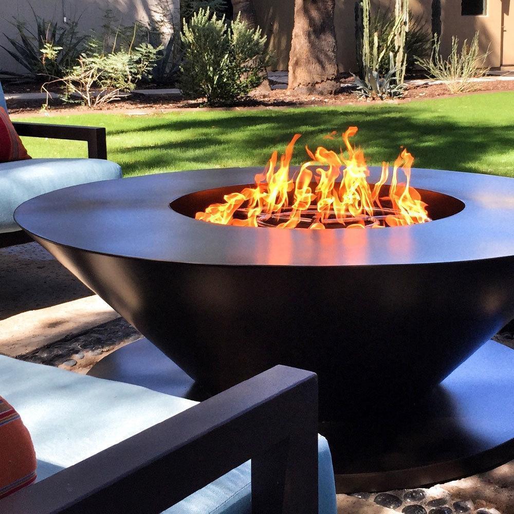 Fire Pit Bowl - Zwembaden Vuurkom Buiten Corten Staal Water