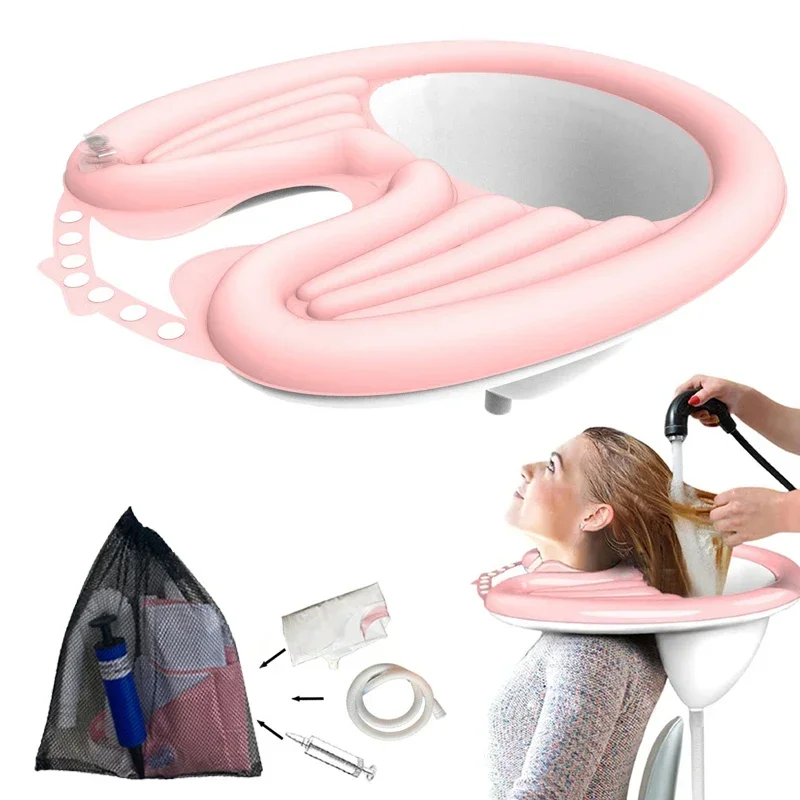 Inflatable Hot Tub - 1Set Opblaasbare Shampoo Wastafel PVC Opvouwbare