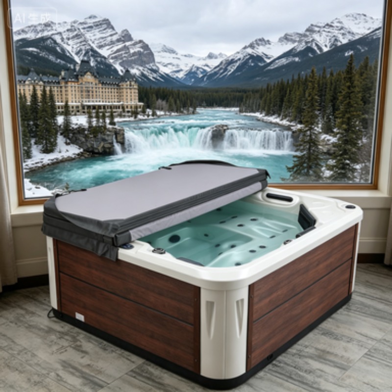 Inflatable Hot Tub - 5-persoons spa whirlpool jacuzzi massagebad hydrotherapie