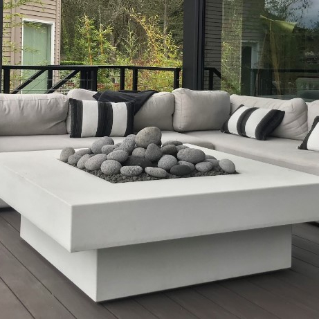 Fire Pit Bowl - Buitenmeubelset met vuurtafel, op maat gemaakte
