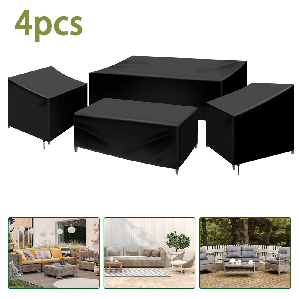 Outdoor Furniture Upholstery Near Me - 4-delige terrasmeubilair hoes set zware waterdichte