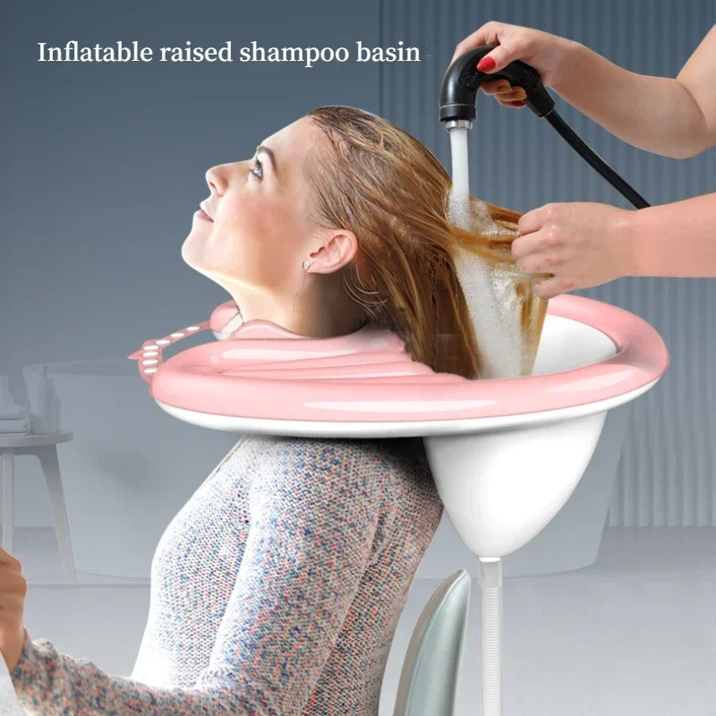 Inflatable Hot Tub - 1Set Opblaasbare Shampoo Wastafel PVC Opvouwbare