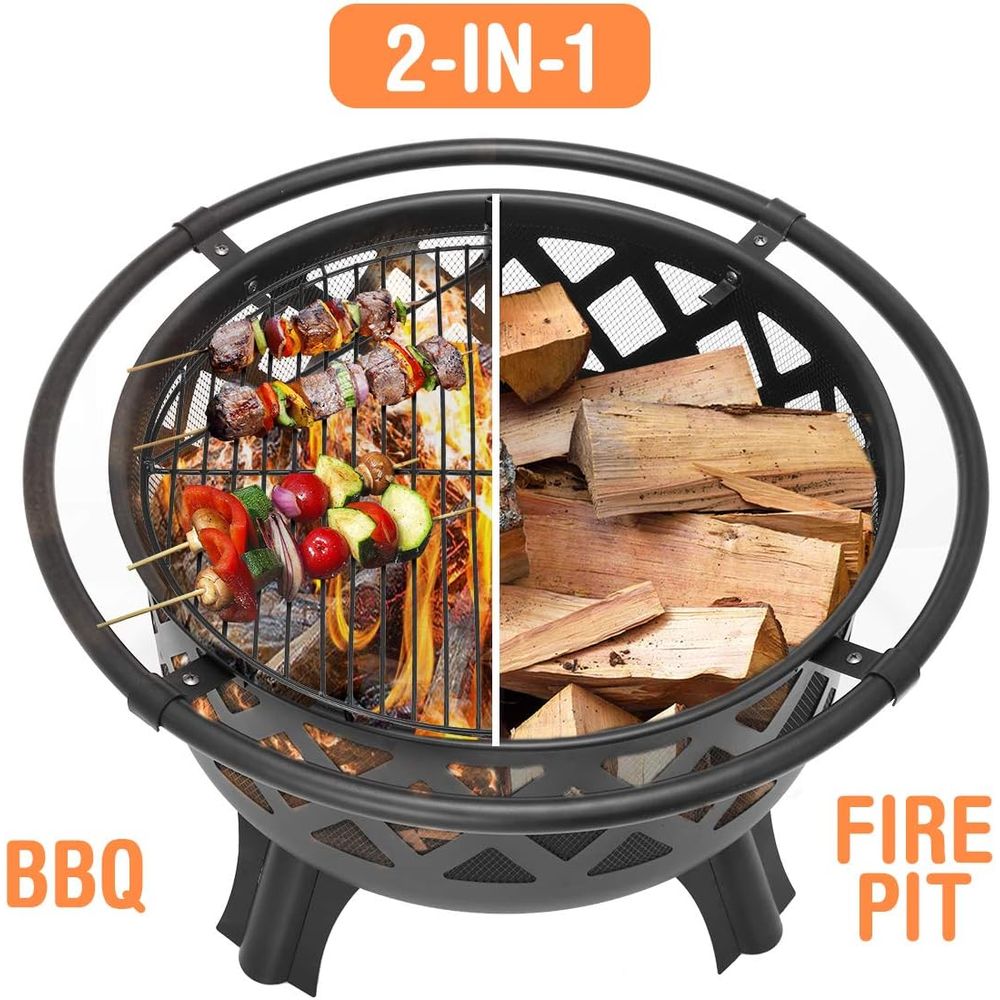 36 inch buitenhaard van hout m - Fire Pit Bowl recensie en prijs