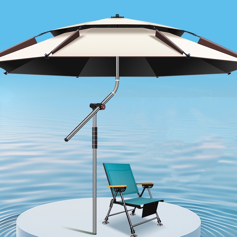 Dubbellaags Vissen Paraplu 2.0 - Parasol Umbrella Large recensie en prijs