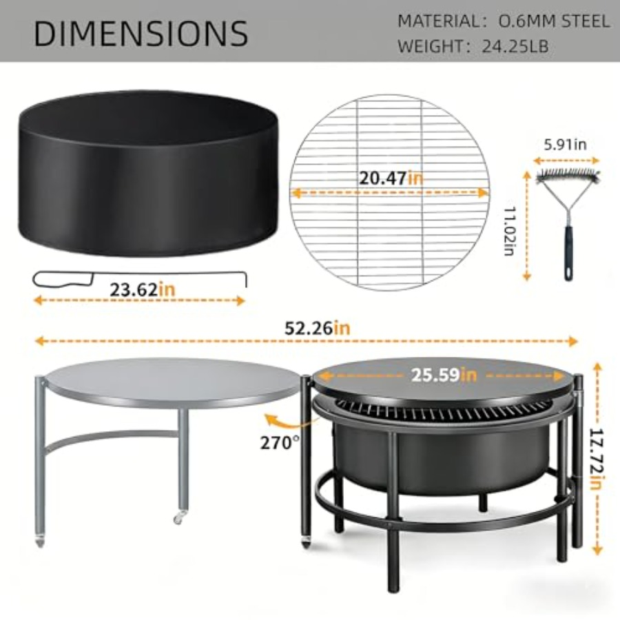 Buitenhaard voor gebruik in de - Fire Pit Bowl recensie en prijs