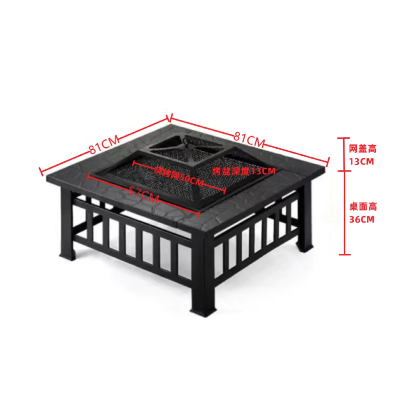 Buitenhaard van metaal met von - Fire Pit Bowl recensie en prijs