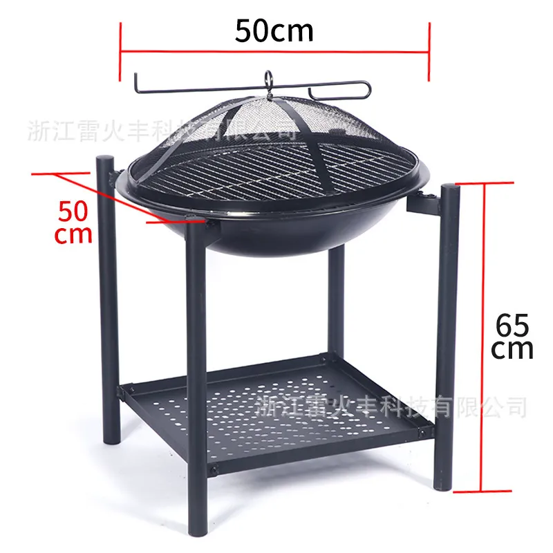 Draagbare buitenhaard op hout  - Fire Pit Bowl recensie en prijs