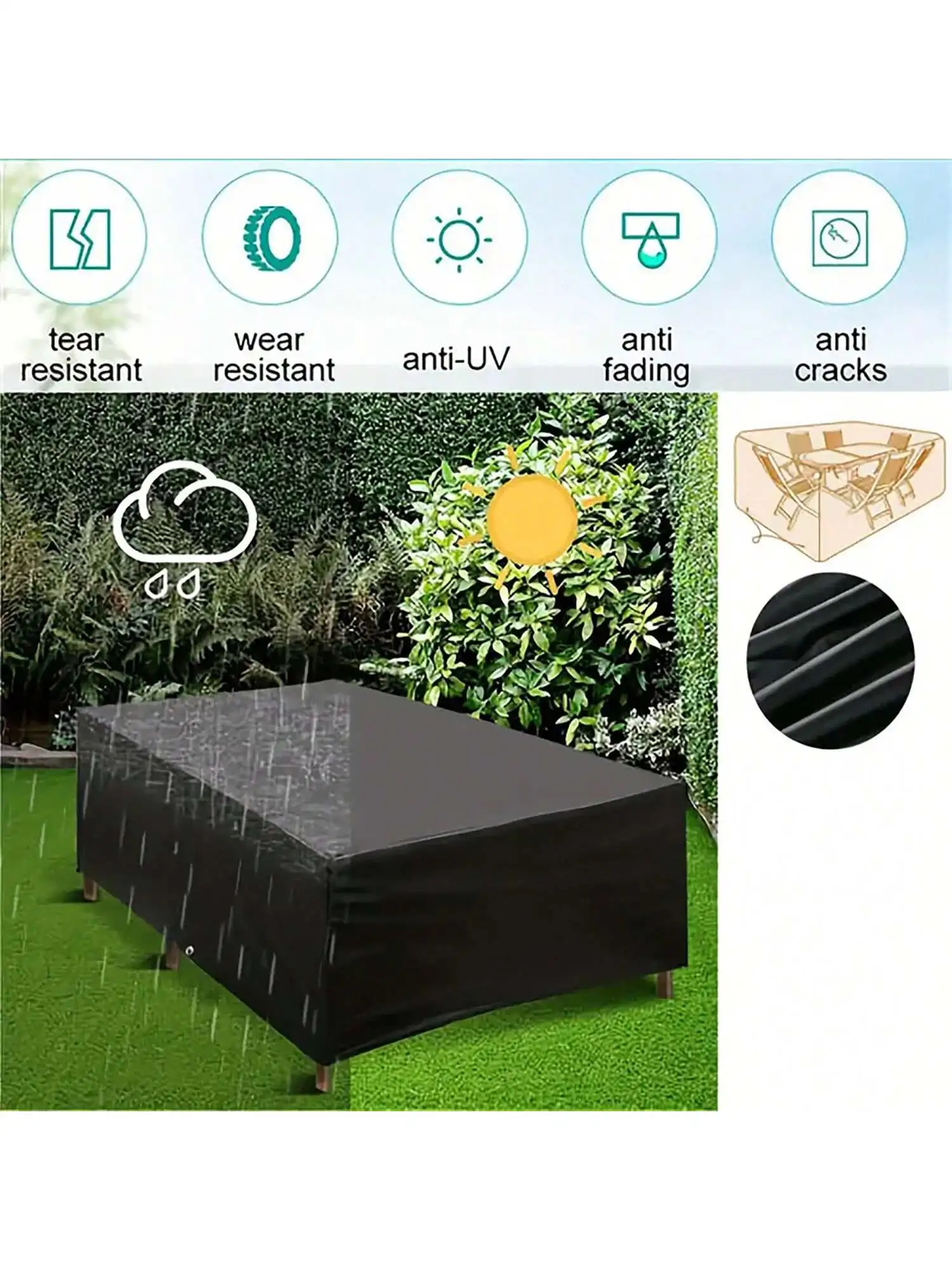 Multi-size buitenterras tuinme - Outdoor Furniture Upholstery Near Me recensie en prijs