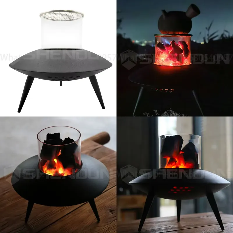 Draagbare buitenhaard van meta - Fire Pit Bowl recensie en prijs