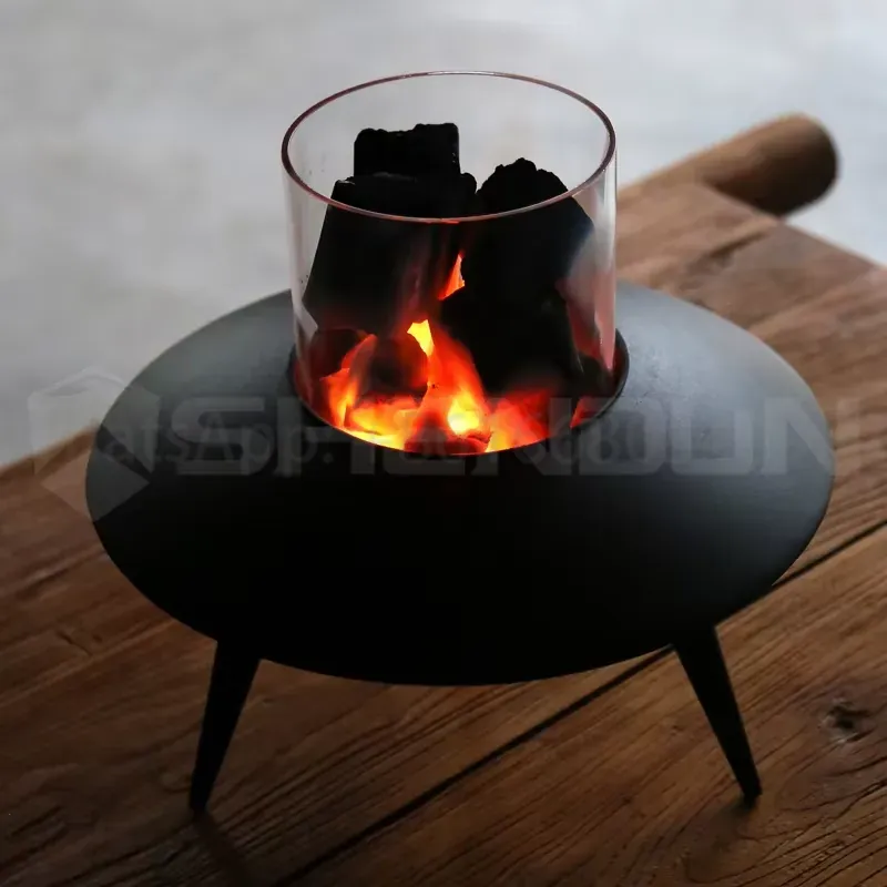 Draagbare buitenhaard van meta - Fire Pit Bowl recensie en prijs