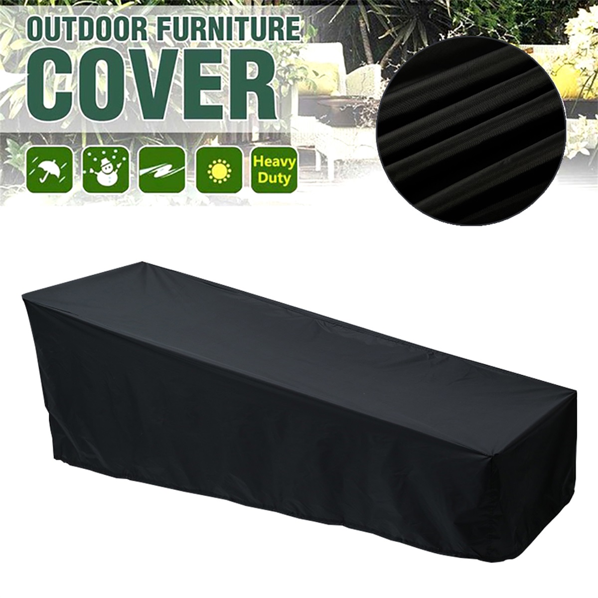 Outdoor Tuin Zonnebank Cover L - Outdoor Furniture Upholstery Near Me recensie en prijs