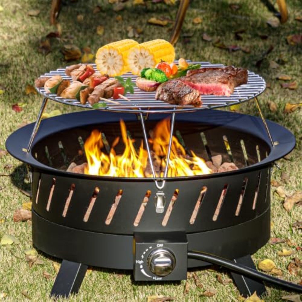 24 inch draagbare propaanvuurk - Fire Pit Bowl recensie en prijs